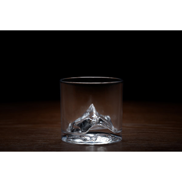 LIITON Mount Everest Crystal Whiskey Decanter Set with Glasses Wayfair